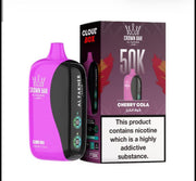 Al Fakher Crown Bar 50K Puff Cherry Cola flavour at Vexora Vape Shop Dubai.