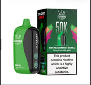 Al Fakher Crown Bar 50K Puff Kiwi Passionfruit  Guava flavour at Vexora Vape Shop Dubai.