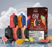 Al Fakher Crown Bar 50K Puff Multi Flavor Cloud Box flavour at Vexora Vape Shop Dubai.