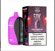 Al Fakher Crown Bar 50K Puff Strawberry Ice flavour at Vexora Vape Shop Dubai.