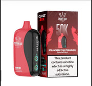 Al Fakher Crown Bar 50K Puff Strawberry watermelon flavour at Vexora Vape Shop Dubai.