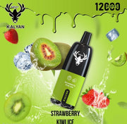Kalyan 12000 Puffs Strawberry Kiwi Ice disposable vape at Vexora Vape Shop Dubai.