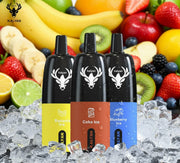 Kalyan Banana Ice, Coke Ice and Blueberry Ice vape flavours at Vexora Vape Shop Dubai.