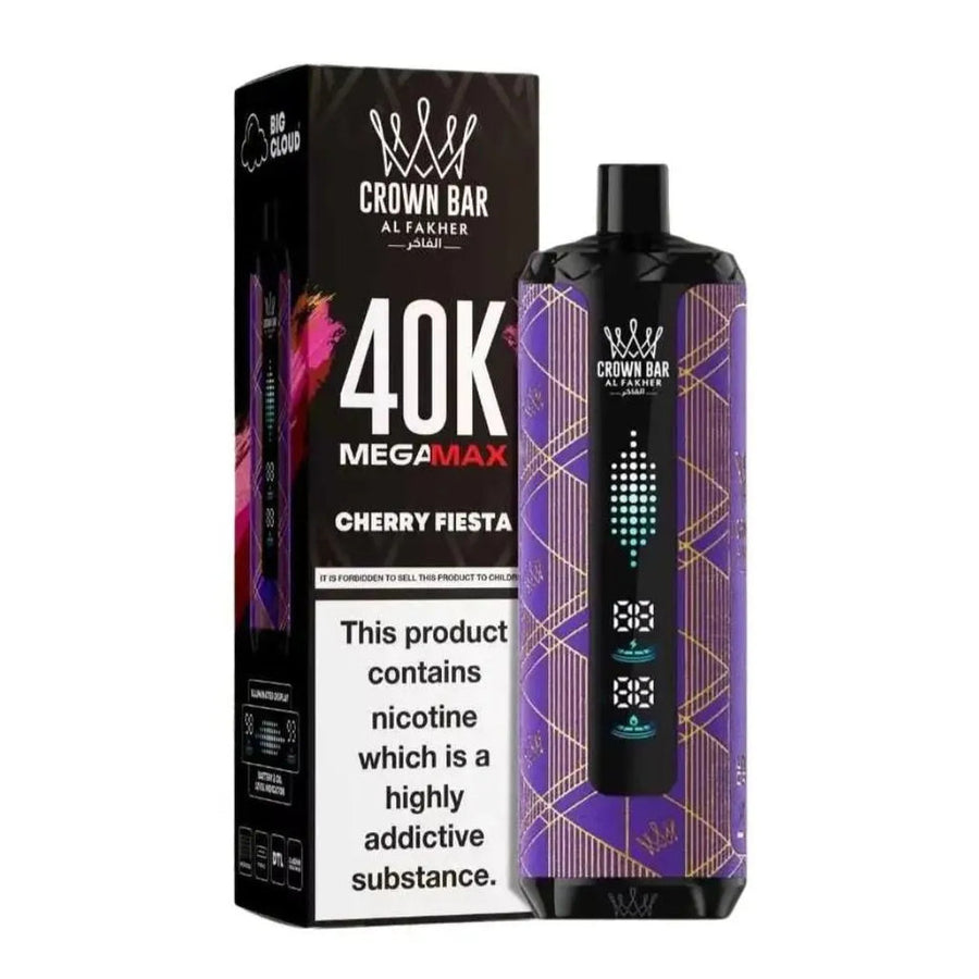 Al Fakher Crown Bar 40000 Puffs MegaMax Disposable Vape