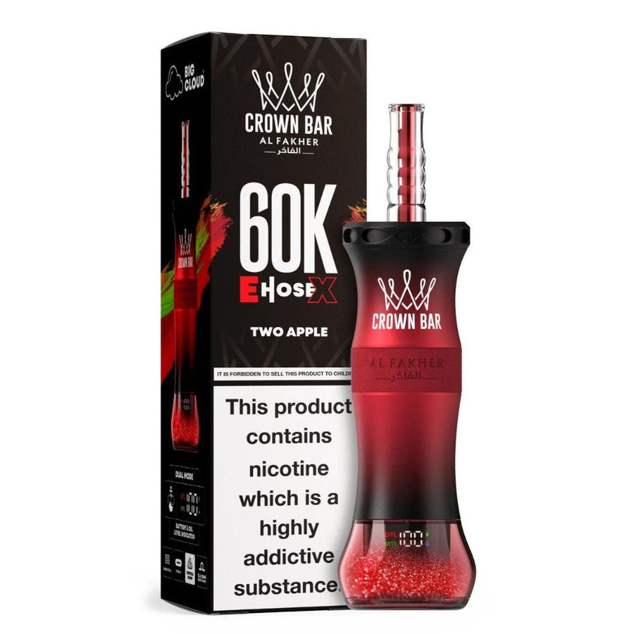 Al Fakher Crown Bar 60000 Puffs 6mg Rechargeable Disposable Vape
