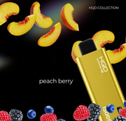 HQD Cuvie Slick Pro 15000 Puffs Peach Berry Disposable Vape