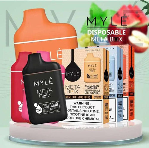Myle Meta Box 5% Disposable Vape 5000 Puffs