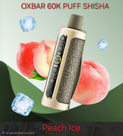 Oxbar Shisha 60000 Puffs Disposable Vape DTL 6MG | VEXORA UAE
⭐⭐⭐⭐⭐