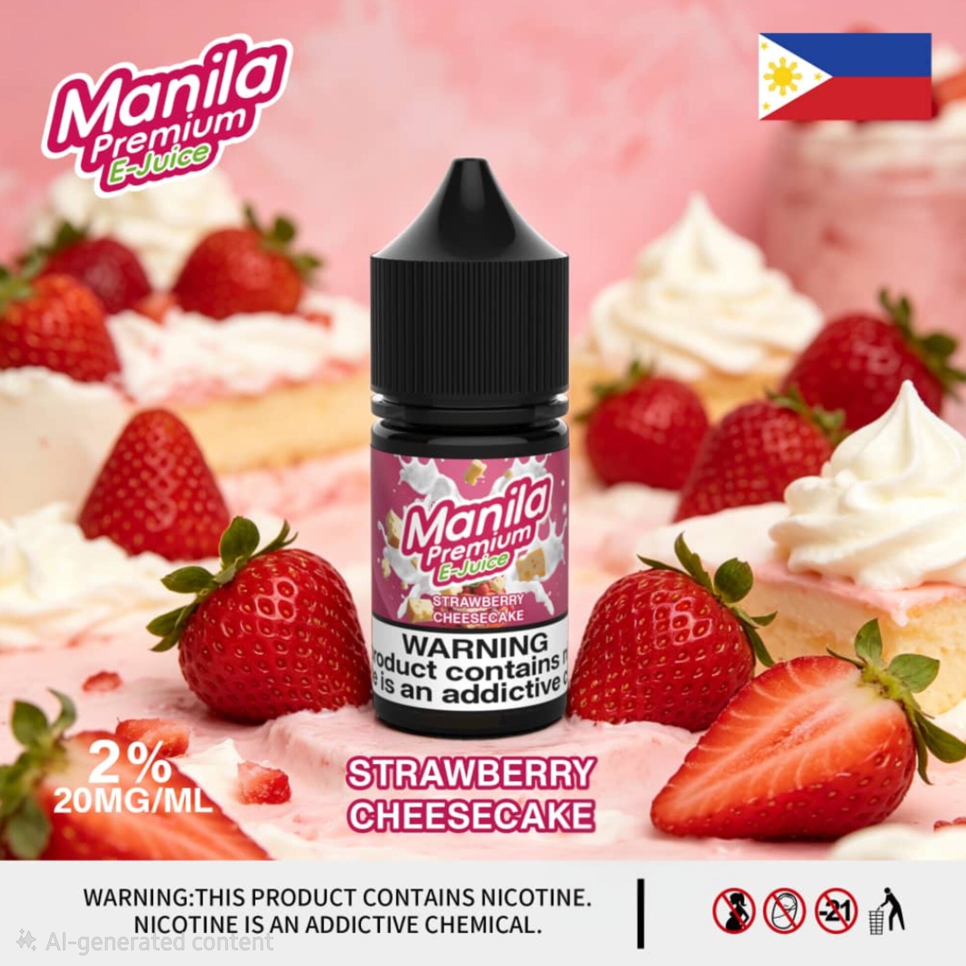 Manila Premium Salt Nic 30ml 20MG Vape Juice | VEXORA UAE
⭐⭐⭐⭐⭐