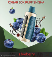Oxbar Shisha 60000 Puffs Disposable Vape DTL 6MG | VEXORA UAE
⭐⭐⭐⭐⭐