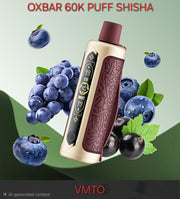 Oxbar Shisha 60000 Puffs Disposable Vape DTL 6MG | VEXORA UAE
⭐⭐⭐⭐⭐