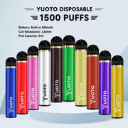 Yuoto 1500 Puff Disposable Vape | Vexora UAE
⭐⭐⭐⭐⭐