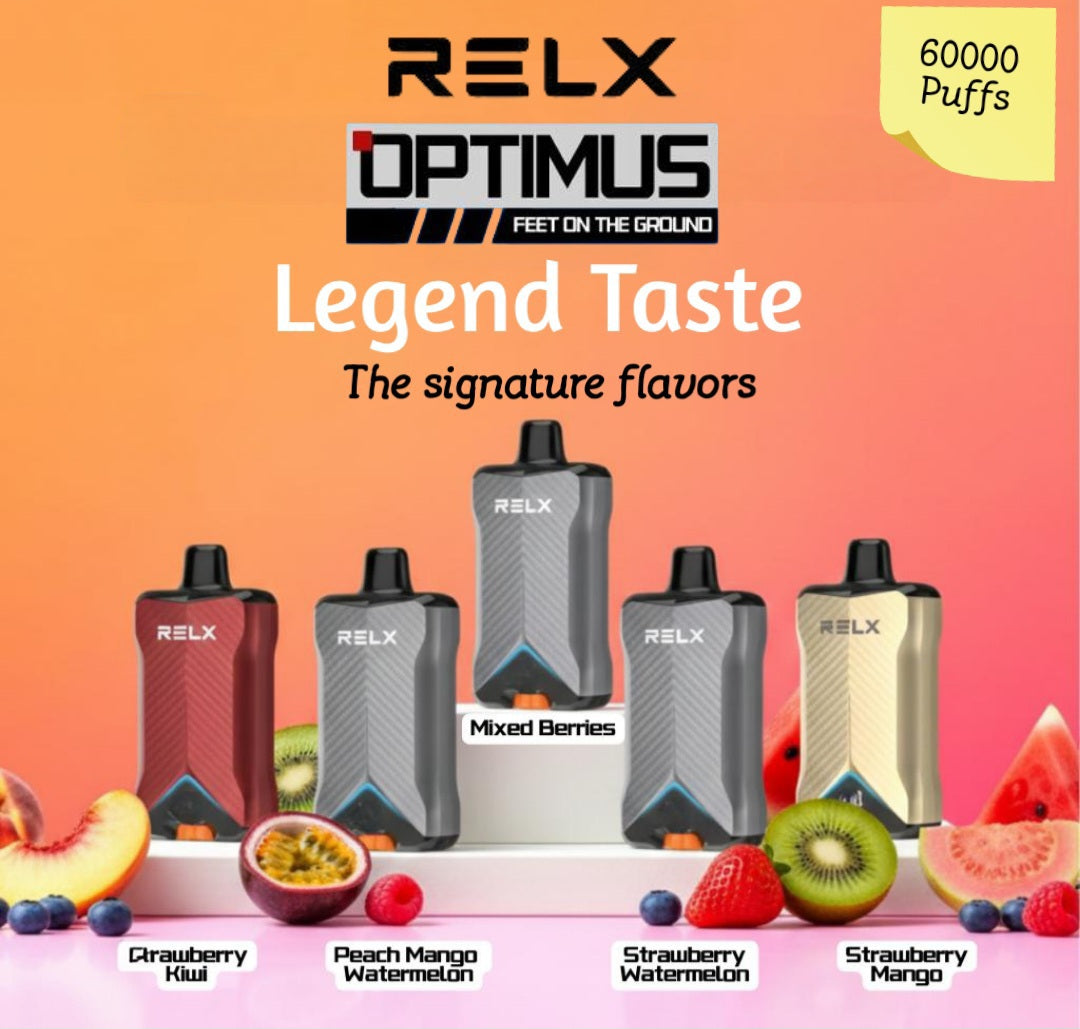 RELX Optimus 60000 Puffs Disposable Vape Dubai | Vexora
⭐⭐⭐⭐⭐