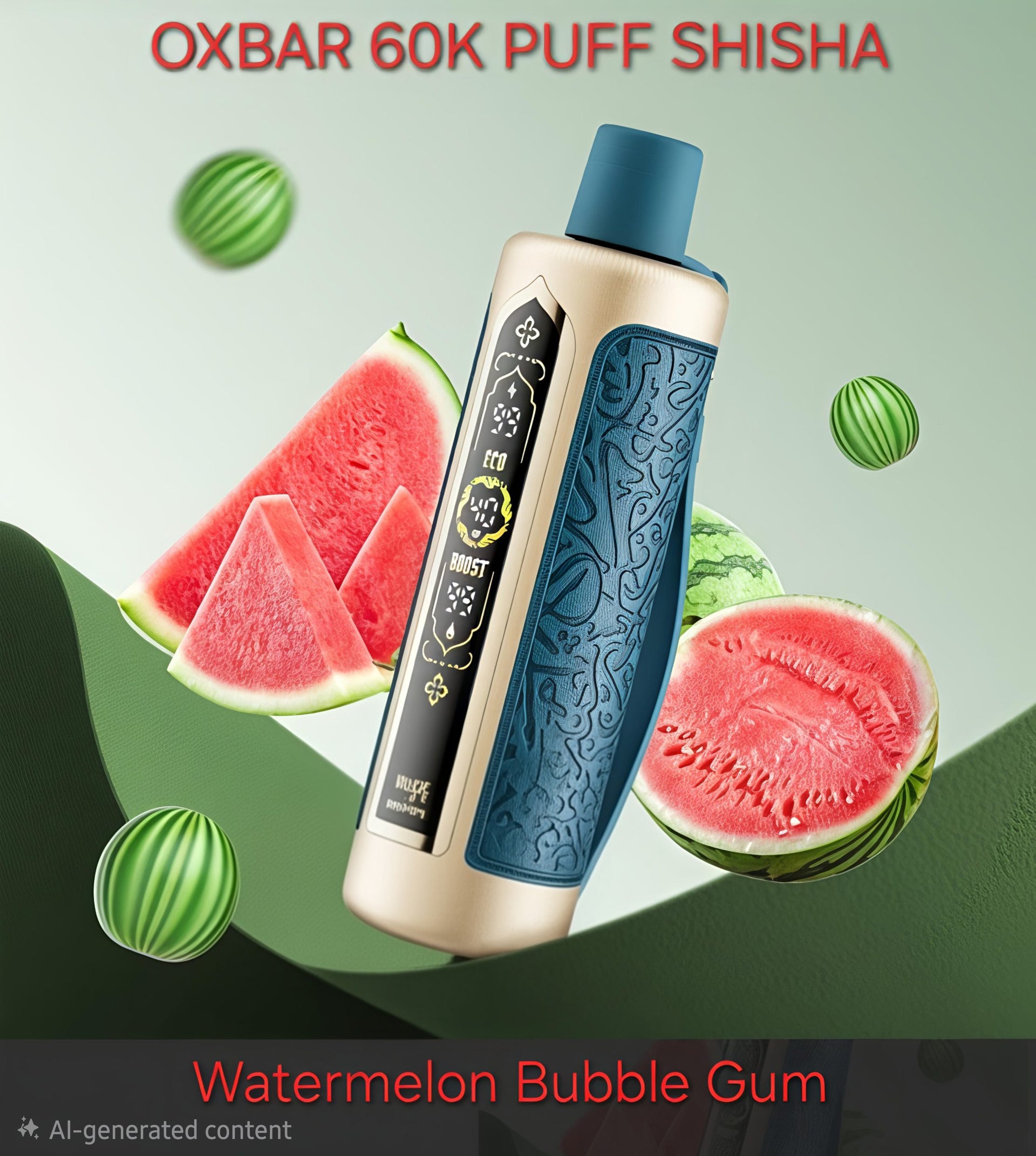 Oxbar Shisha 60000 Puffs Disposable Vape DTL 6MG | VEXORA UAE
⭐⭐⭐⭐⭐