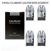 UWELL Caliburn A2S Replacement Pods 1.8ml (4 Pack) | Premium Pod Cartridges by Vexora UAE
⭐⭐⭐⭐⭐