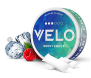VELO Nicotine Pouches Slim Format | Mandarin, Peppermint & Menthol Flavours by Vexora UAE
⭐⭐⭐⭐⭐