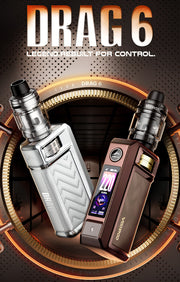 VOOPOO Drag 6 Vape Kit 220W | VEXORA UAE
⭐⭐⭐⭐⭐