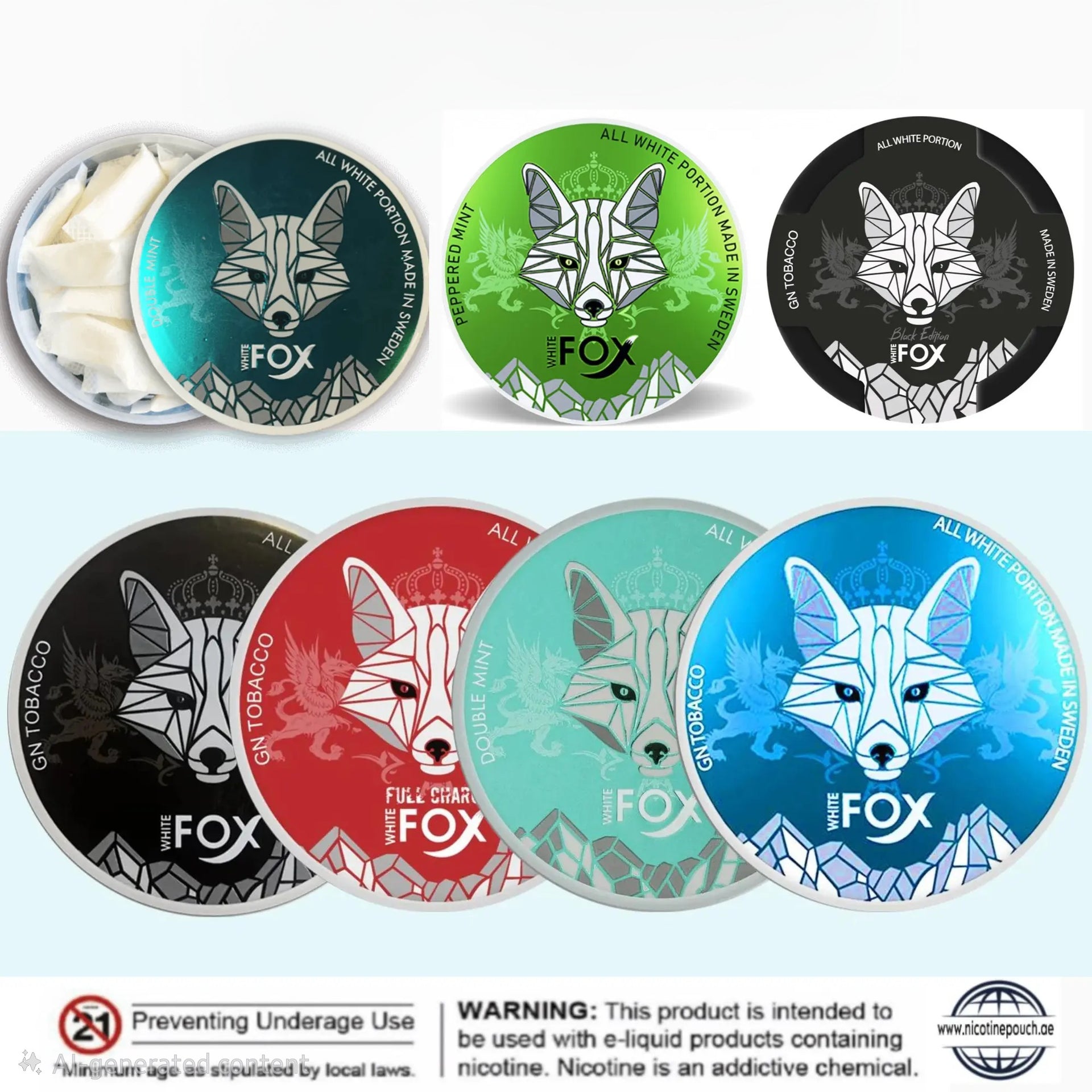 Buy Fox Nicotine Pouches Dubai UAE | VEXORA Vape Shop
⭐⭐⭐⭐⭐