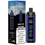 Vexora | Al Fakher Crown Bar 8000 Pro Dual Mode 50mg Disposable Vape – Up to 8000 Puffs, Premium Flavours available 
⭐⭐⭐⭐⭐