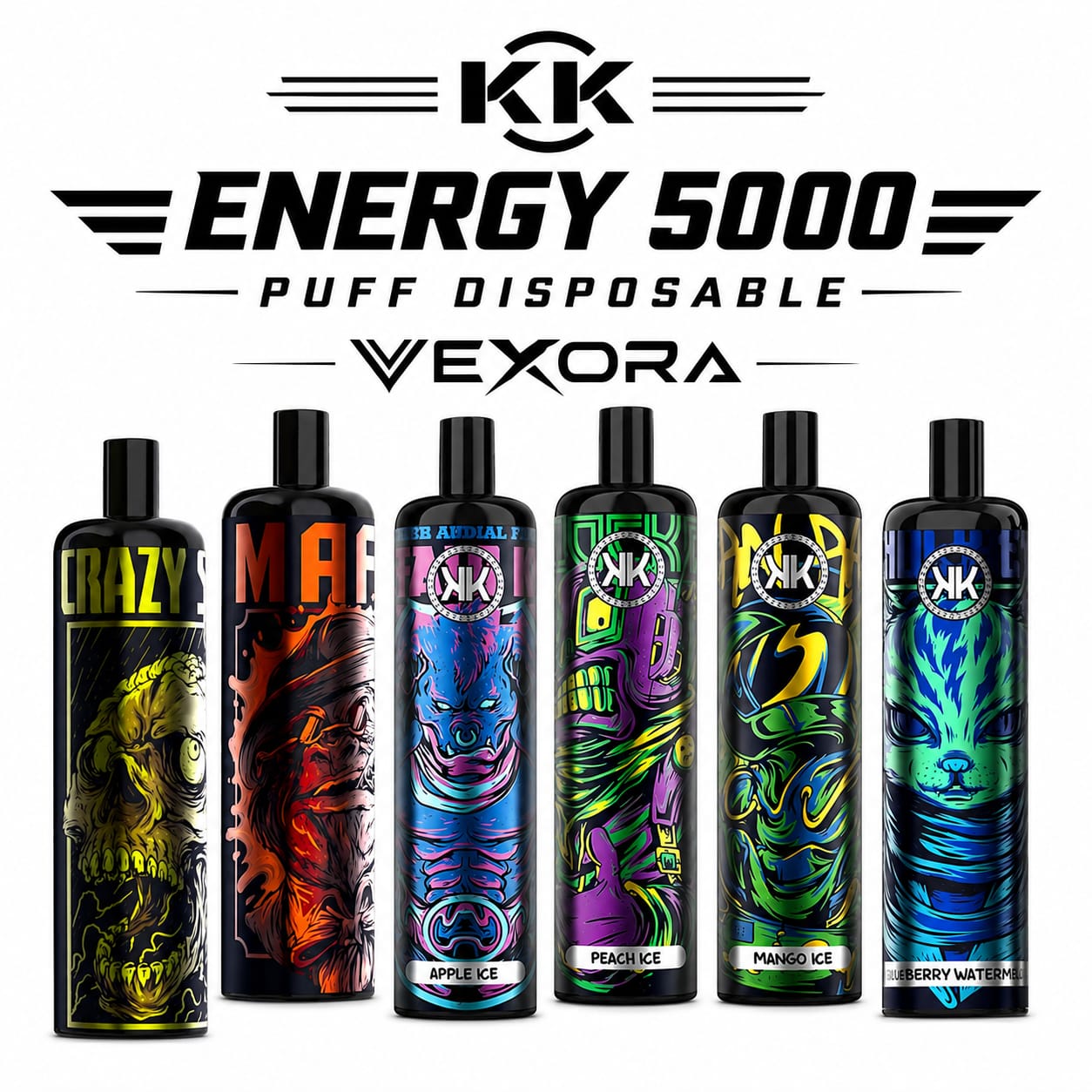 Energy Cool Mint 5000 Puff Disposable Vape | Vexora UAE
⭐⭐⭐⭐⭐